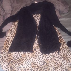 Thin long sleeve cardigan